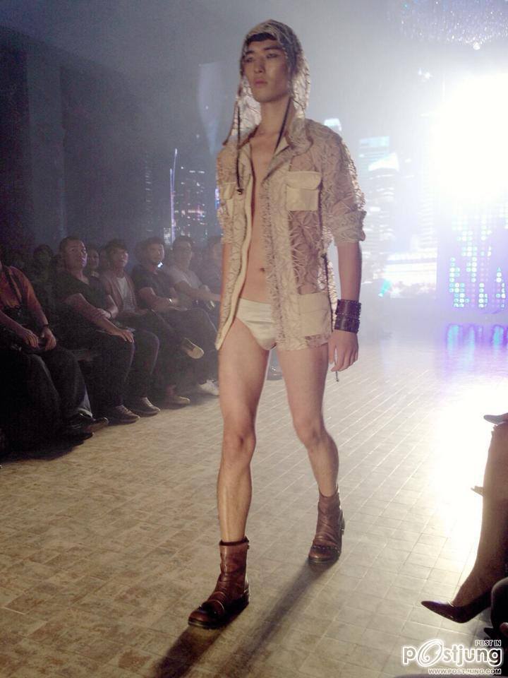 Ruby Yen Trang, Koolcheng Trịnh T&uacute; Trung - Getz Homme Fashion Show