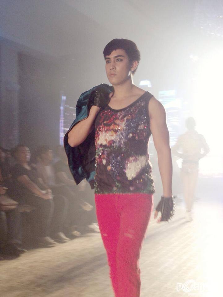 Ruby Yen Trang, Koolcheng Trịnh T&uacute; Trung - Getz Homme Fashion Show