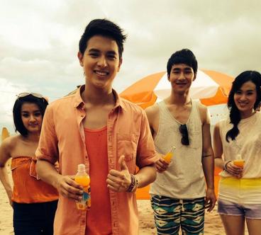 "เจมส์ จิ" เสียบงานพรีเซนเตอร์รุ่นพี่ "ณเดชน์" เรียบร้อย