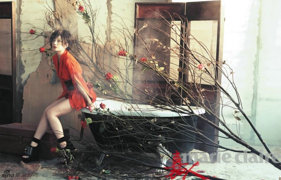 Zhao Wei @ Marie Claire China January 2014
