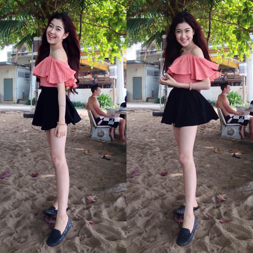 กลอย ประวีวรรณ น่ารัก ขาว มีสเน่ห์