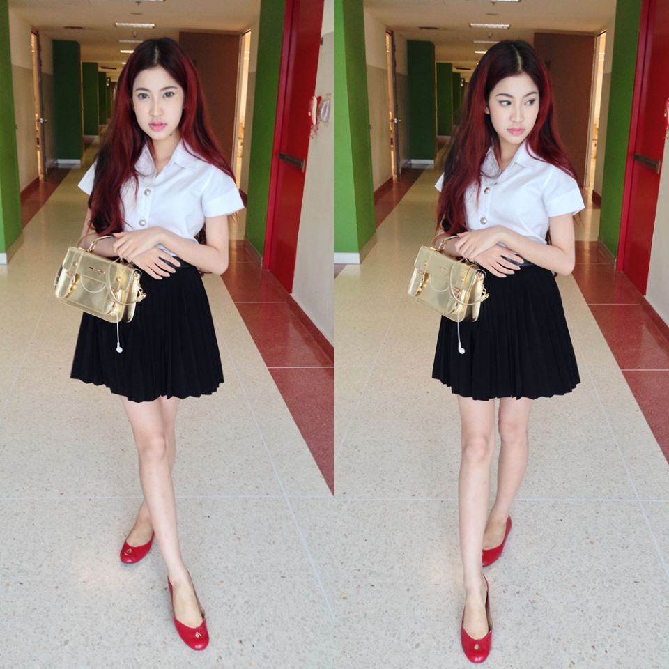 กลอย ประวีวรรณ น่ารัก ขาว มีสเน่ห์