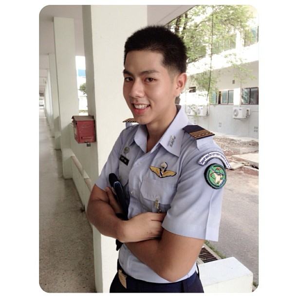 พี่บอส ทหารฟ้ารักษาพระองค์ หล่อมว๊ากกกกก