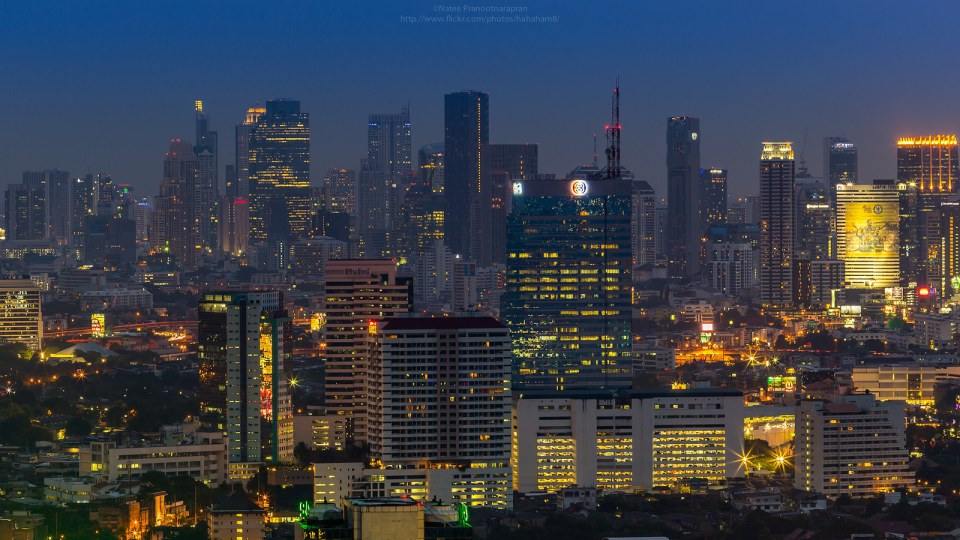 กรุงเทพยามราตรี วิวสวยมากค่ะ