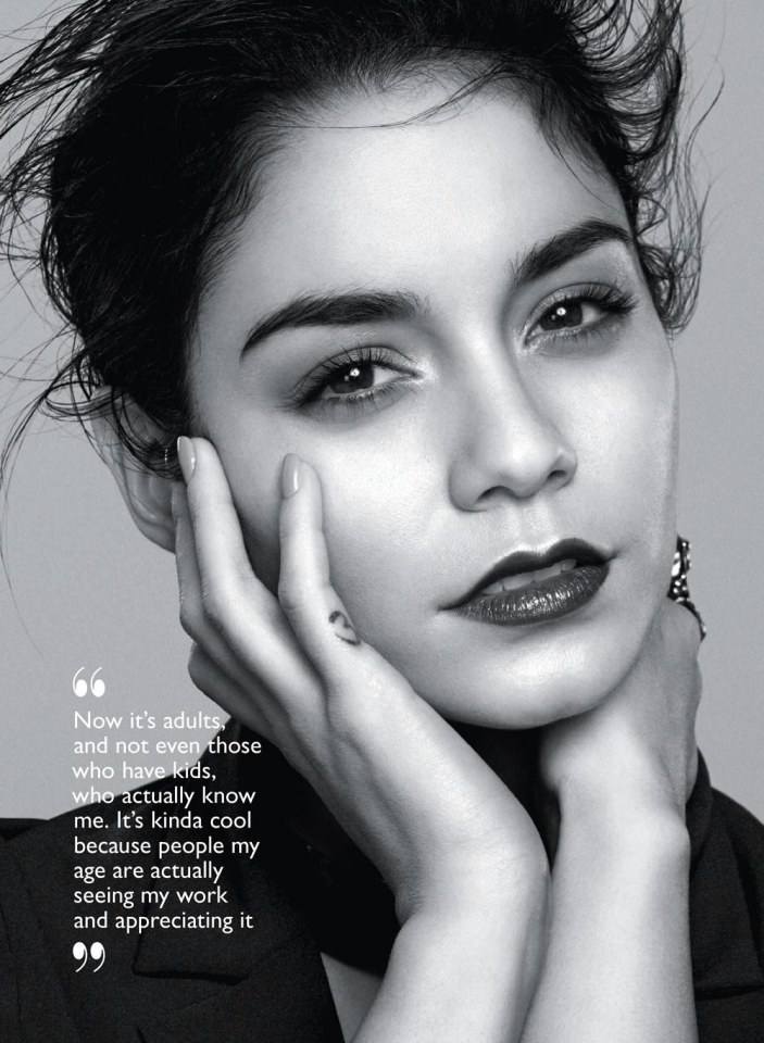 Vanessa Hudgens @ Flare Canada Magazine February 2014