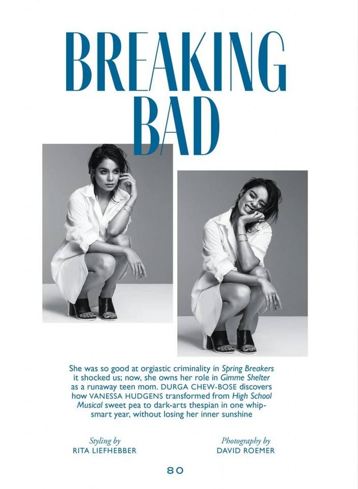Vanessa Hudgens @ Flare Canada Magazine February 2014