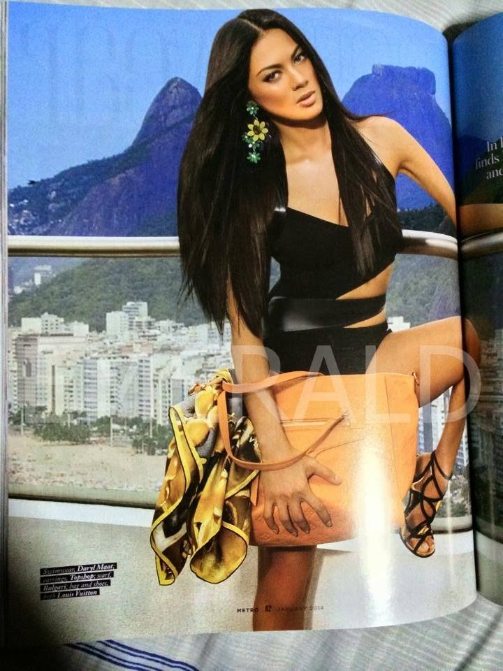 Ariella Arida @ Metro Magazine January 2014