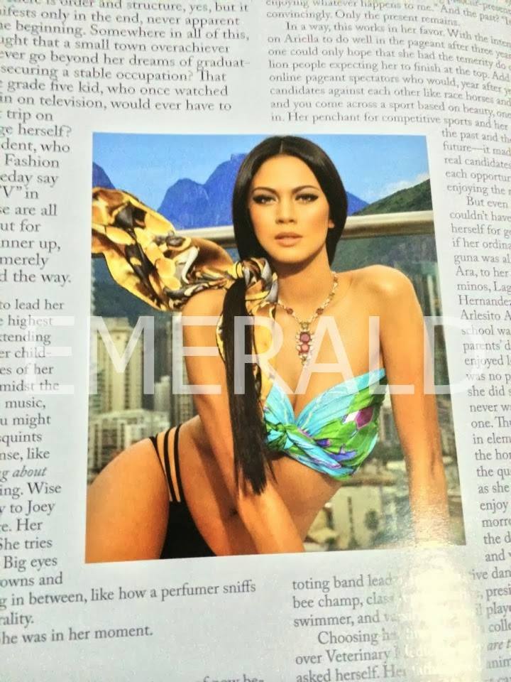 Ariella Arida @ Metro Magazine January 2014