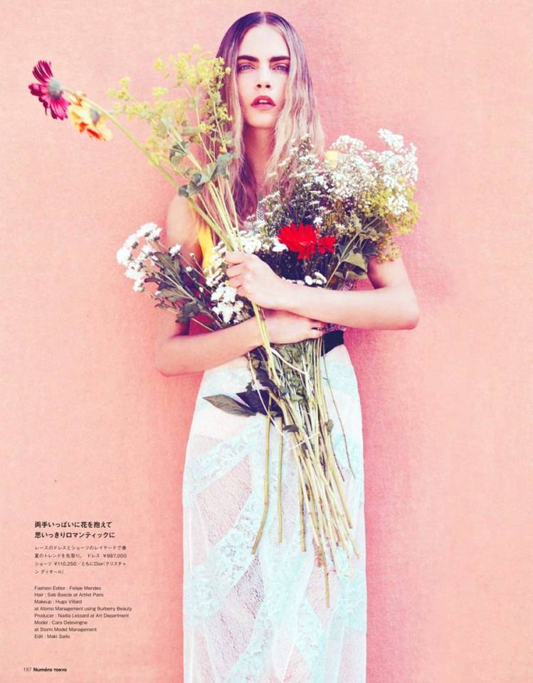 Cara Delevingne @ Num&eacute;ro Tokyo January/February 2014