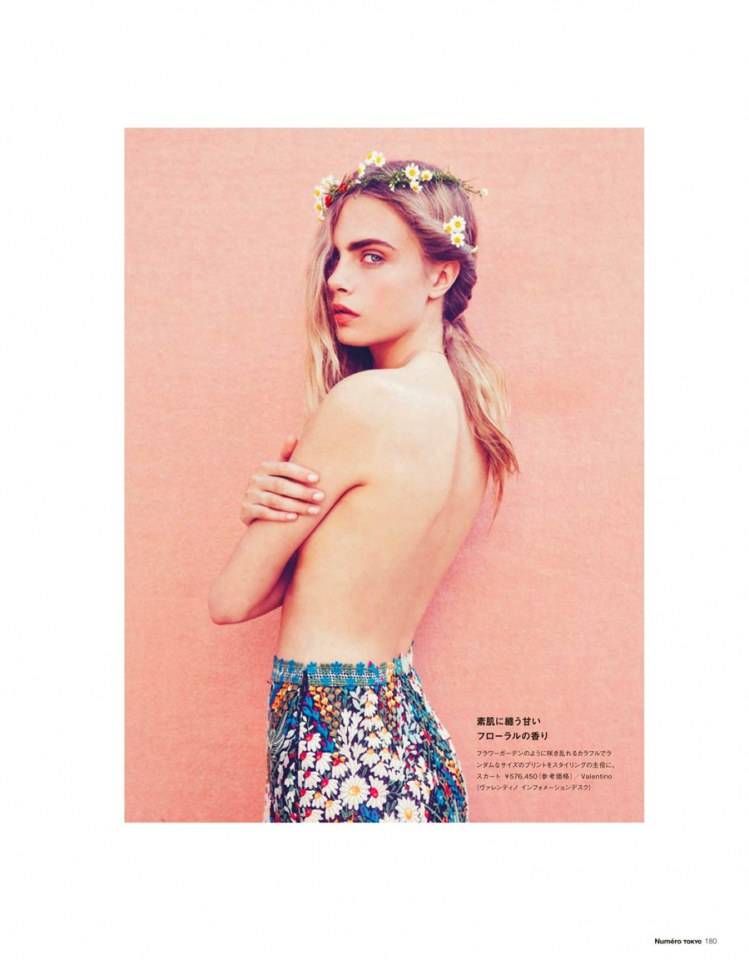 Cara Delevingne @ Num&eacute;ro Tokyo January/February 2014