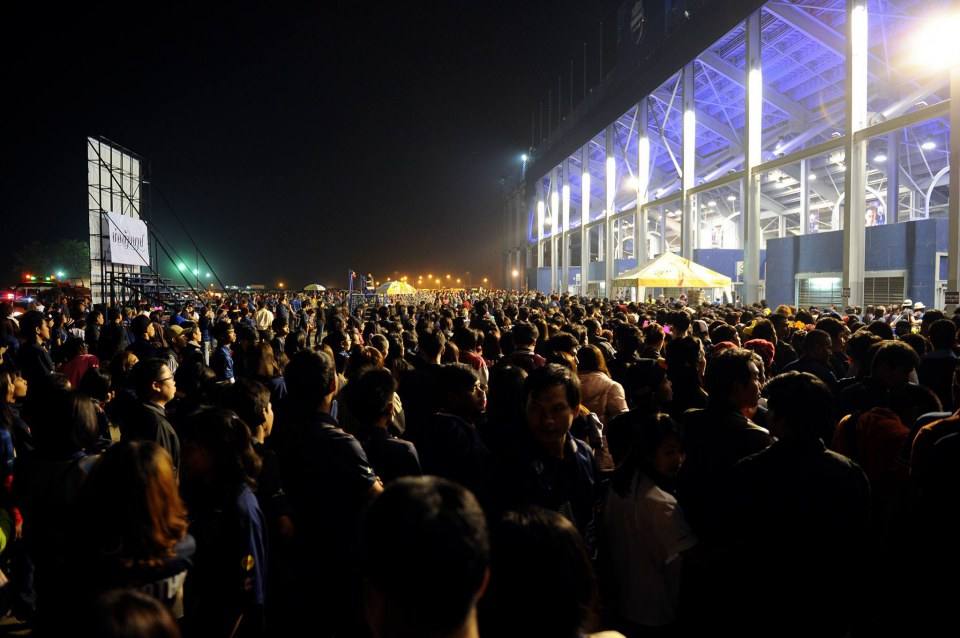 บรรยากาศงานเค้าดาวน์เฟสติวัล2014ที่นครบุรีรัมย์
