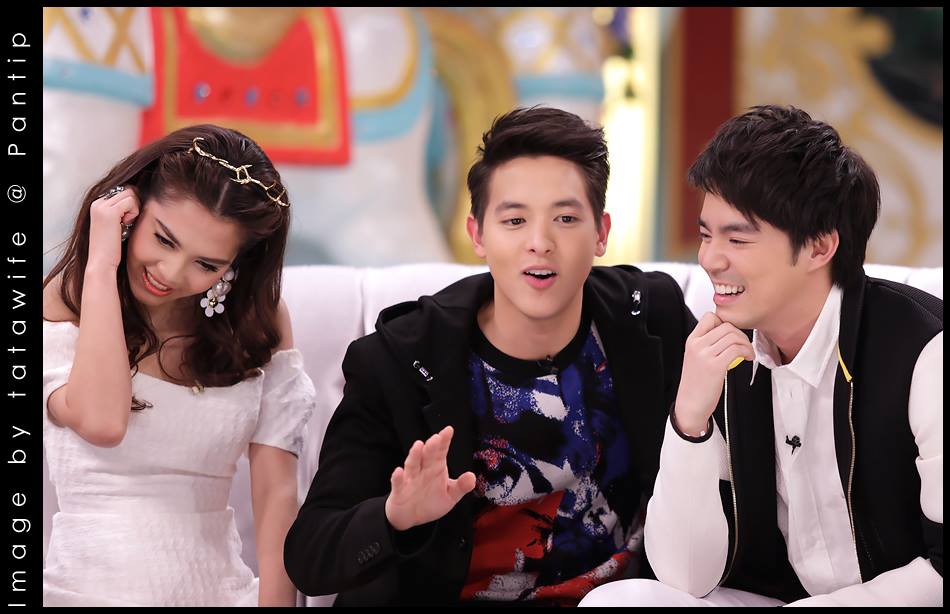 เจมส์ จิรายุ , พั้นช์ วรกาญจน์ , บีม กวี @ รายการสามแซ่บ (25-12-56)