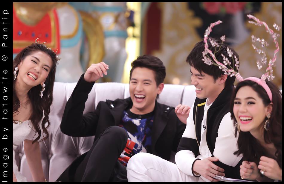 เจมส์ จิรายุ , พั้นช์ วรกาญจน์ , บีม กวี @ รายการสามแซ่บ (25-12-56)