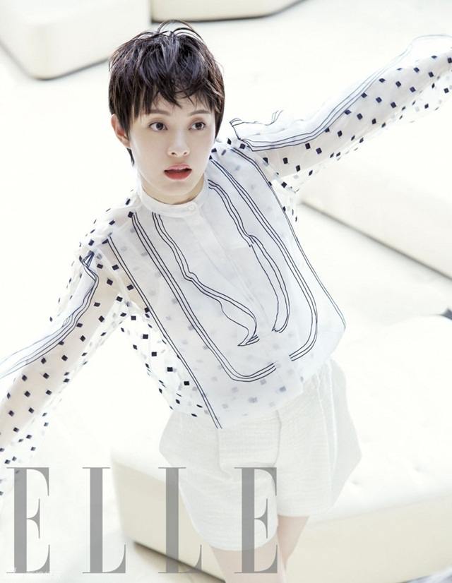 Sun Li @ Elle China January 2014
