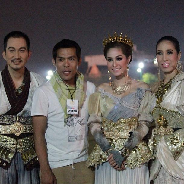 พระนางมัทรี เวอร์ชั่น ขวัญ อุษามณี ใน ละครเวที มหาชาติ มหาบุรุษ