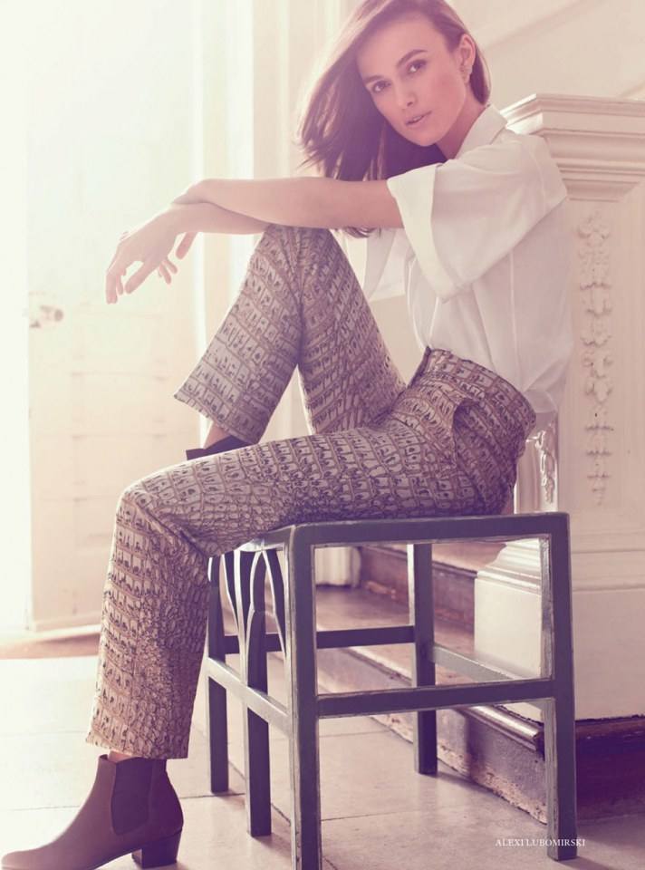 Keira Knightley @ Harper&rsquo;s Bazaar UK February 2014
