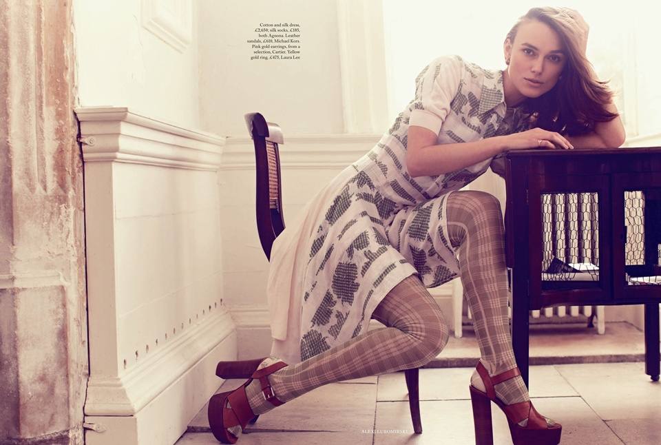 Keira Knightley @ Harper&rsquo;s Bazaar UK February 2014