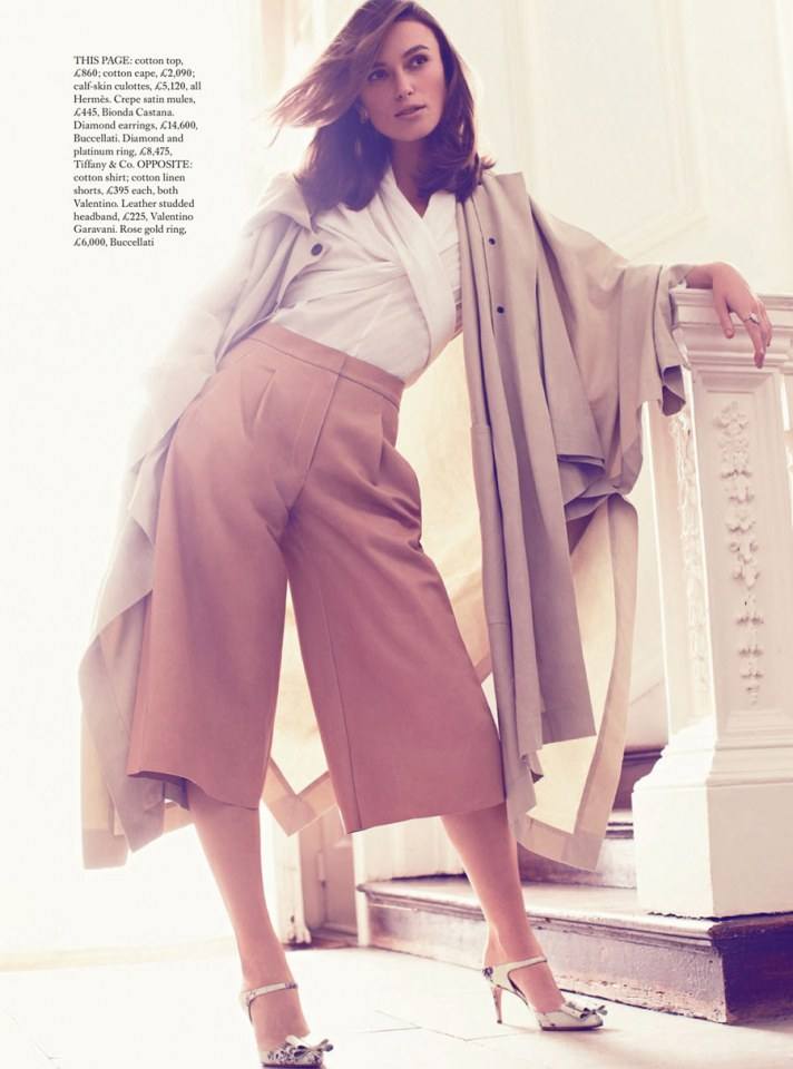 Keira Knightley @ Harper&rsquo;s Bazaar UK February 2014