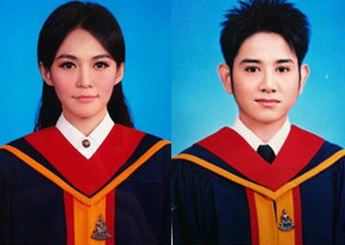 ไม่เคยเห็นแน่นอน รูปติดบัตร นักเรียน - นิสิต-นักศึกษาของคนดังไทย