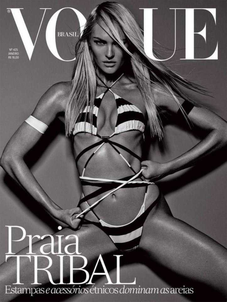 Candice Swanepoel @ Vogue Brazil January 2014