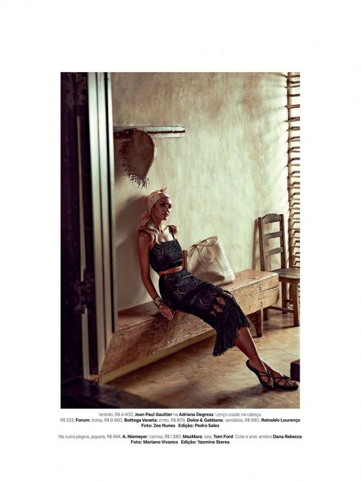 Candice Swanepoel @ Vogue Brazil January 2014