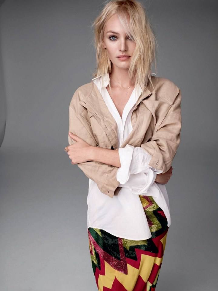 Candice Swanepoel @ Vogue Brazil January 2014