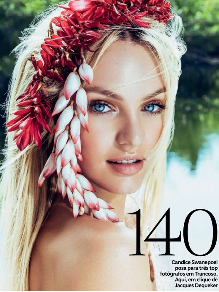 Candice Swanepoel @ Vogue Brazil January 2014