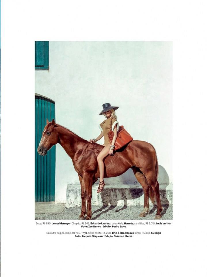 Candice Swanepoel @ Vogue Brazil January 2014