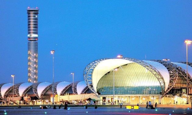 9. Bankgok International Airport (Suvarnabhumi Airport)