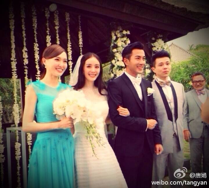งานมงคลสมรสนางเอกสาวจากแดนมังกร Yang Mi กับ Liu Kai Wei ณ เกาะบาหลี