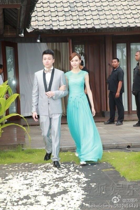 งานมงคลสมรสนางเอกสาวจากแดนมังกร Yang Mi กับ Liu Kai Wei ณ เกาะบาหลี