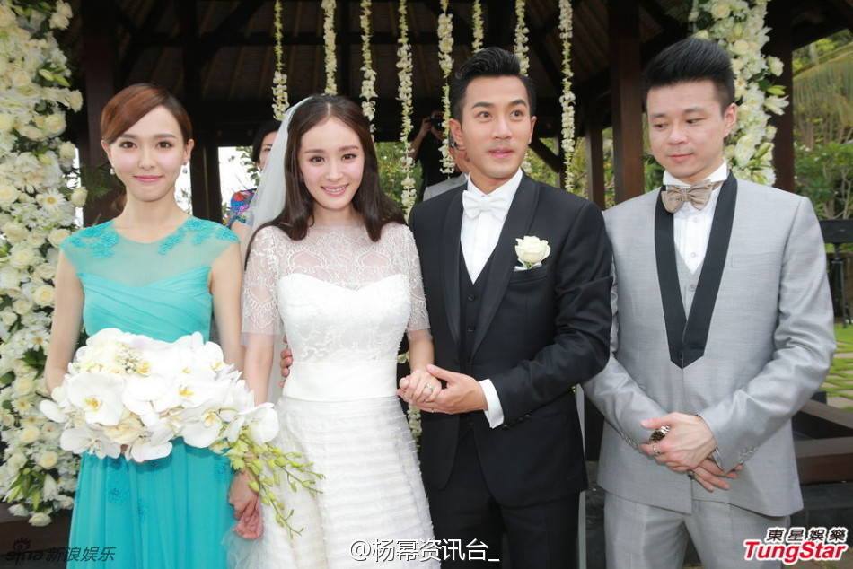 งานมงคลสมรสนางเอกสาวจากแดนมังกร Yang Mi กับ Liu Kai Wei ณ เกาะบาหลี