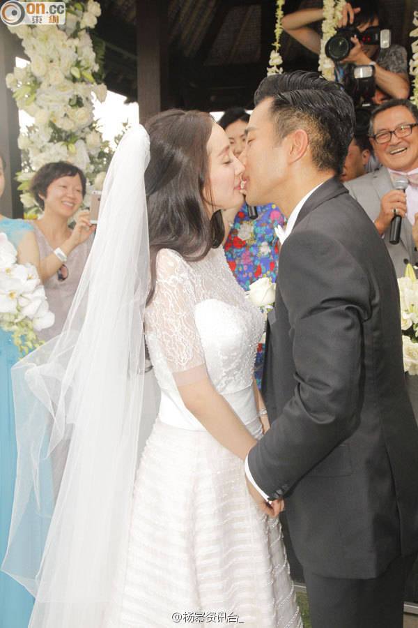 งานมงคลสมรสนางเอกสาวจากแดนมังกร Yang Mi กับ Liu Kai Wei ณ เกาะบาหลี