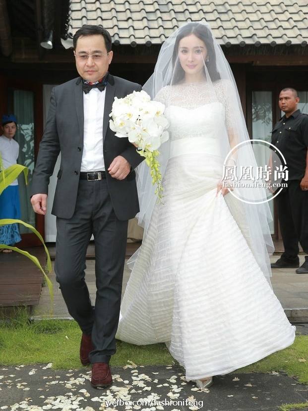 งานมงคลสมรสนางเอกสาวจากแดนมังกร Yang Mi กับ Liu Kai Wei ณ เกาะบาหลี