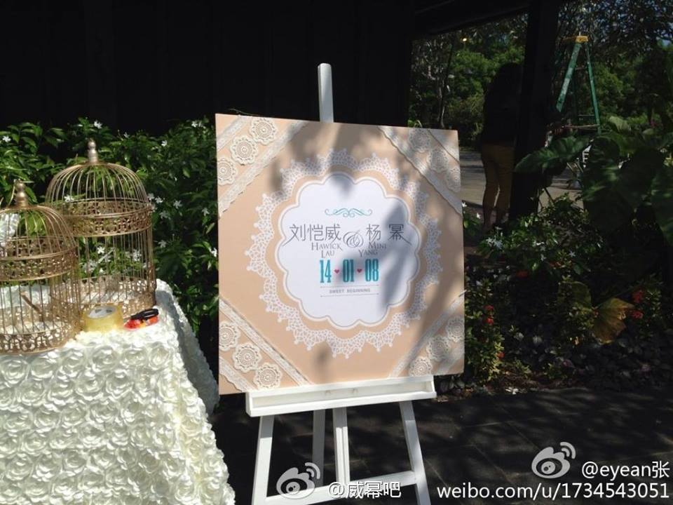 งานมงคลสมรสนางเอกสาวจากแดนมังกร Yang Mi กับ Liu Kai Wei ณ เกาะบาหลี