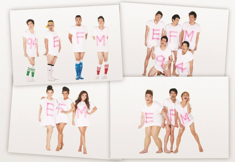 21 ดีเจชื่อดัง โชว์หวิวเปิดศักราช ใน EFM Calendar 2014