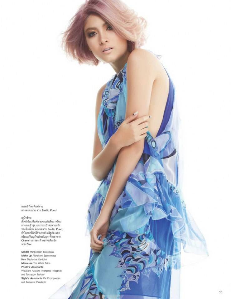 มาร์กี้ ราศรี @ GRAZIA vol.4 no.52 January 2014