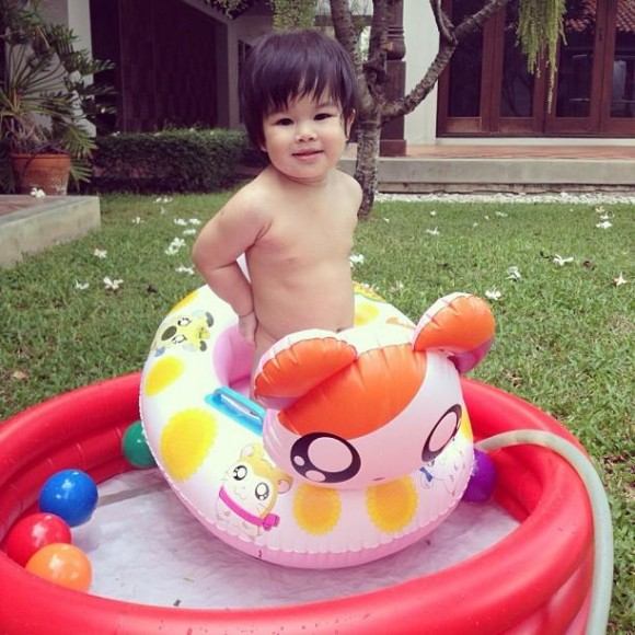 น้องโสน ลูกสาวคุณพ่อ มอส ปฏิภาณ กับคุณเกม ดวงพร