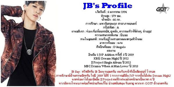 ประวัติสมาชิก"GOT7"ทั้ง7คนวง Hip Hopใหม่จากJYP