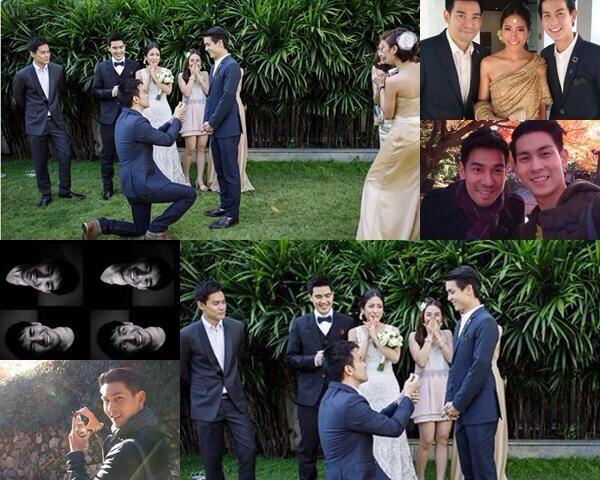 หนุ่มไทยขอแฟนหนุ่มแต่งงาน กลางงานแต่งเพื่อนสาว
