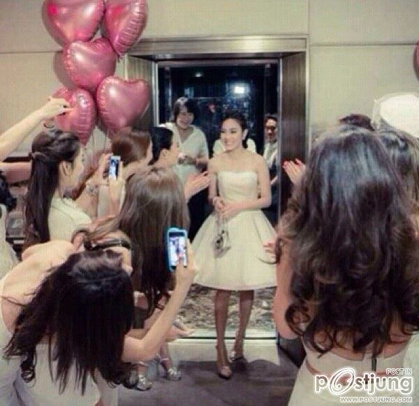 เมื่อเหล่านางฟ้า มายินดี กับเพื่อนรัก เมย์ พิชนาฎ จะสวยงามขนาดใหนมาดูกัน