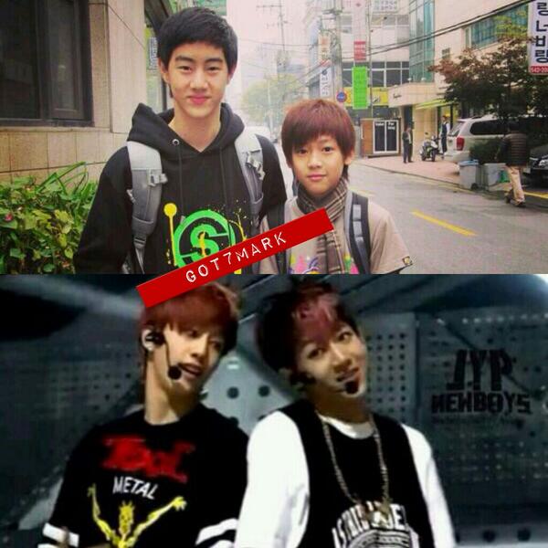 มาร์คกะแบมแบม ลูกแบมโตเท่าพี่มาร์คแล้วนะ