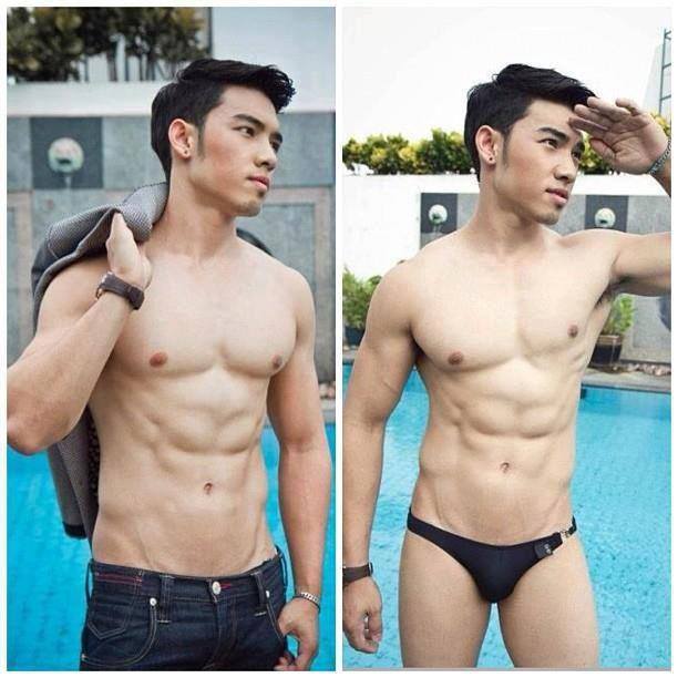 หนุ่มเต้ ล่ำ ดูดี และหล่อด้วย