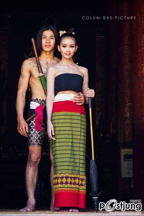 งามแต๊ๆ หนุ่มสาวชาวเหนือในชุดล้านนา