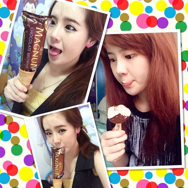 รวมดาวสาวน่ารักกับแม็กนั่ม :D