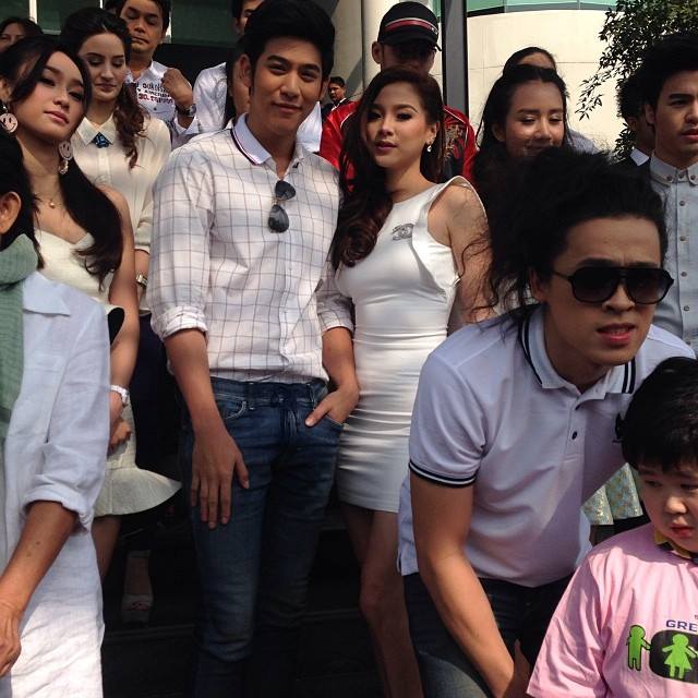 บวงสรวงละครคอเมดี้ "คุณผีที่รัก" พอร์ช , ใบเฟิร์น