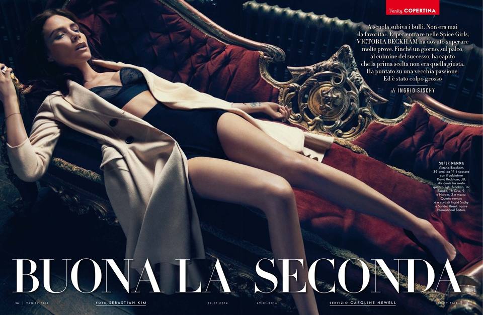Victoria Beckham @ Vanity Fair Italia January 2014