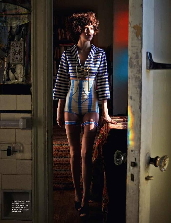 Lindsey Wixson @ Interview Germany February 2014