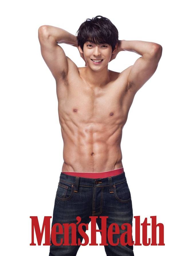 BTOB Min Hyuk @ Men's Health Korea Febuary 2014