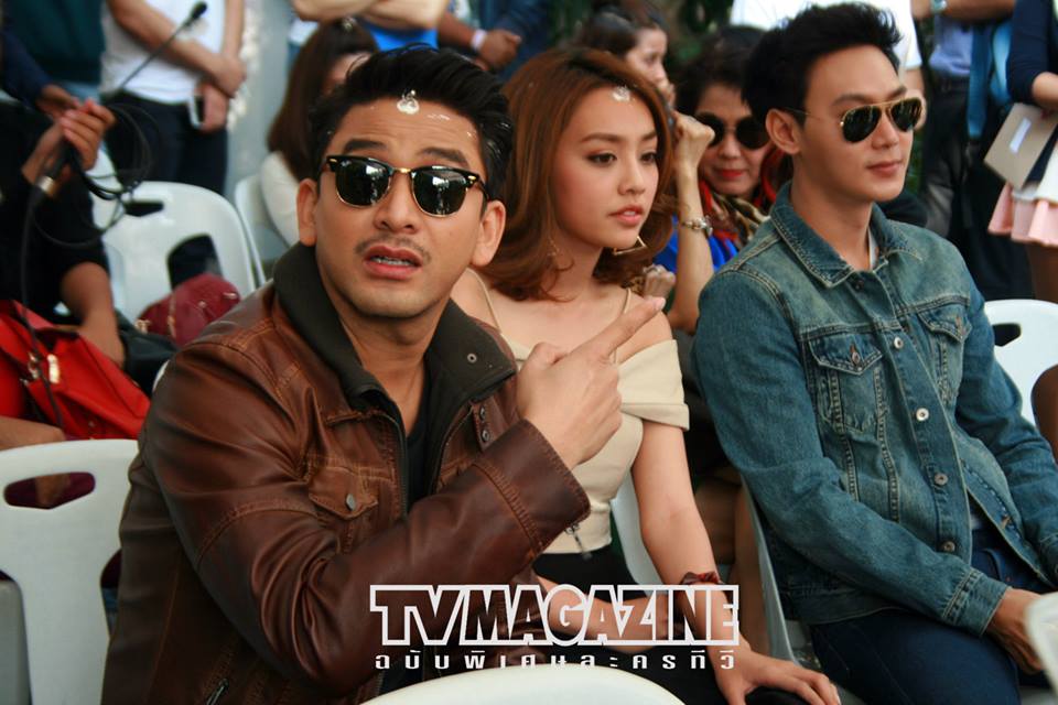 ป๋อ ณัฐวุฒิ & น้ำตาล พิจักขณา นำทีมนักแสดงบวงสรวงละคร สายลับสามมิติ